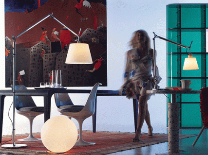 ARTEMIDE TOLOMEO MEGA TERRA lampa podłogowa 0778010A 0779010A
